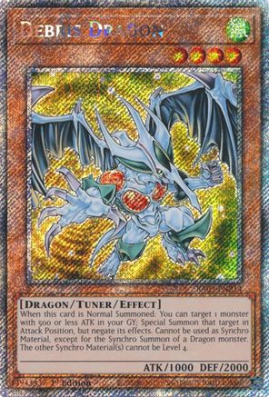 Debris Dragon (Platinum Secret Rare) [RA03-EN214] Platinum Secret Rare - Trinity Hobby