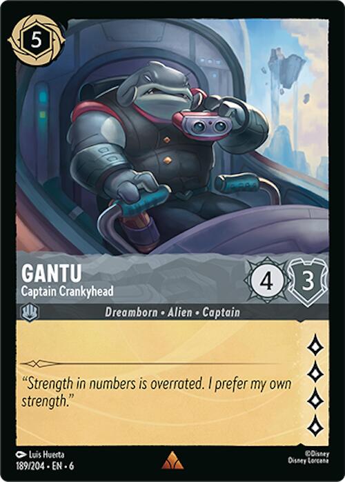 Gantu - Captain Crankyhead (189/204) [Azurite Sea] - Trinity Hobby