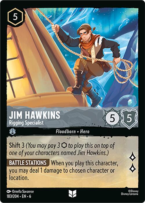 Jim Hawkins - Rigging Specialist (183/204) [Azurite Sea] - Trinity Hobby