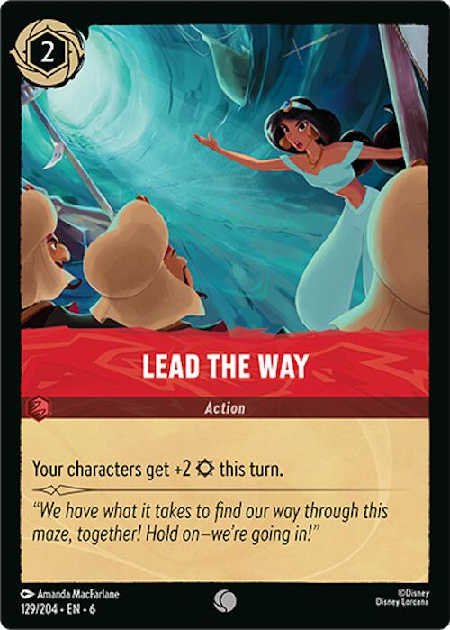 Lead the Way (129/204) [Azurite Sea] - Trinity Hobby