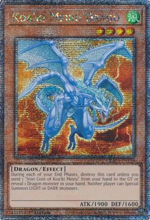 Koa'ki Meiru Drago (Quarter Century Secret Rare) [RA03-EN218] Quarter Century Secret Rare - Trinity Hobby