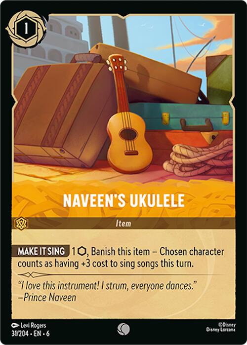 Naveen's Ukulele (31/204) [Azurite Sea] - Trinity Hobby