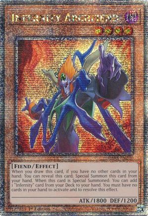 Infernity Archfiend (Quarter Century Secret Rare) [RA03-EN220] Quarter Century Secret Rare - Trinity Hobby