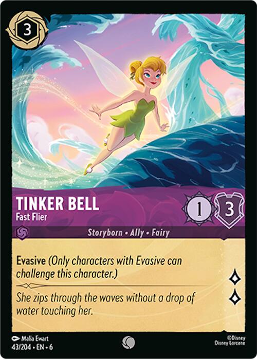 Tinker Bell - Fast Flier (43/204) [Azurite Sea] - Trinity Hobby