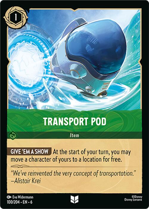 Transport Pod (100/204) [Azurite Sea] - Trinity Hobby