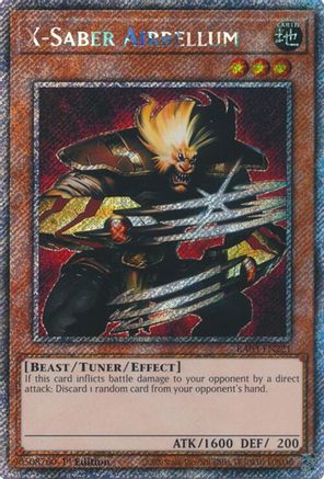 X-Saber Airbellum (Platinum Secret Rare) [RA03-EN221] Platinum Secret Rare - Trinity Hobby