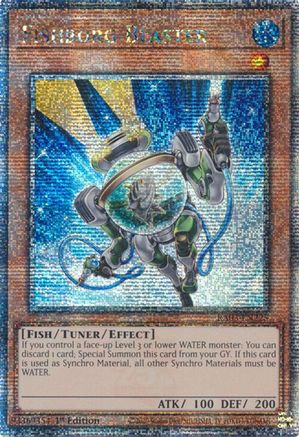 Fishborg Blaster (Quarter Century Secret Rare) [RA03-EN225] Quarter Century Secret Rare - Trinity Hobby
