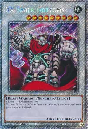 XX-Saber Gottoms (Platinum Secret Rare) [RA03-EN226] Platinum Secret Rare - Trinity Hobby