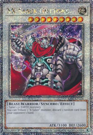 XX-Saber Gottoms (Quarter Century Secret Rare) [RA03-EN226] Quarter Century Secret Rare - Trinity Hobby