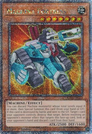 Machina Fortress (Quarter Century Secret Rare) [RA03-EN233] Quarter Century Secret Rare - Trinity Hobby