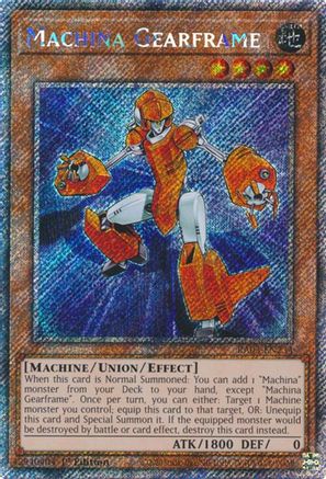 Machina Gearframe (Platinum Secret Rare) [RA03-EN234] Platinum Secret Rare - Trinity Hobby