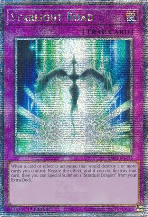 Starlight Road (Quarter Century Secret Rare) [RA03-EN235] Quarter Century Secret Rare - Trinity Hobby