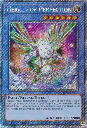 Herald of Perfection (Platinum Secret Rare) [RA03-EN237] Platinum Secret Rare - Trinity Hobby