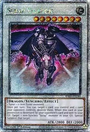 Scrap Dragon (Quarter Century Secret Rare) [RA03-EN240] Quarter Century Secret Rare - Trinity Hobby