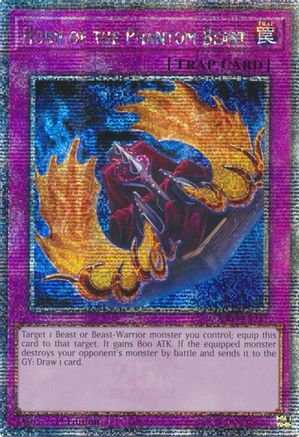 Horn of the Phantom Beast (Quarter Century Secret Rare) [RA03-EN241] Quarter Century Secret Rare - Trinity Hobby