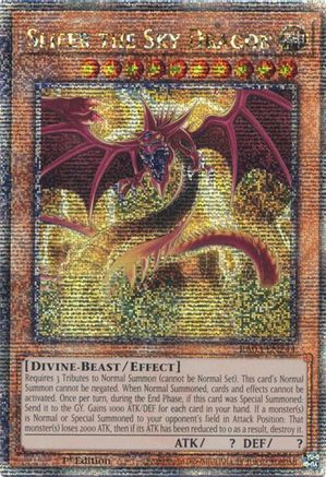 Slifer the Sky Dragon (Quarter Century Secret Rare) [RA03-EN244] Quarter Century Secret Rare - Trinity Hobby