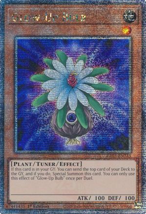 Glow-Up Bulb (Quarter Century Secret Rare) [RA03-EN245] Quarter Century Secret Rare - Trinity Hobby