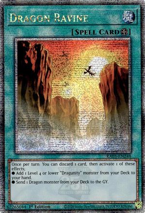 Dragon Ravine (Quarter Century Secret Rare) [RA03-EN248] Quarter Century Secret Rare - Trinity Hobby