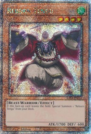 Reborn Tengu (Quarter Century Secret Rare) [RA03-EN251] Quarter Century Secret Rare - Trinity Hobby