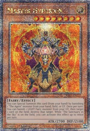 Master Hyperion (Quarter Century Secret Rare) [RA03-EN252] Quarter Century Secret Rare - Trinity Hobby
