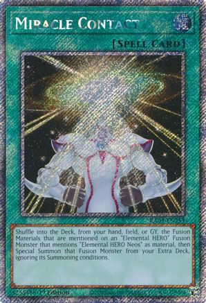 Miracle Contact (Platinum Secret Rare) [RA03-EN253] Platinum Secret Rare - Trinity Hobby