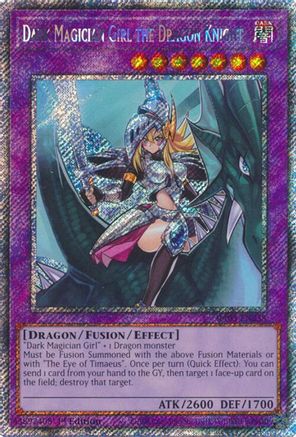 Dark Magician Girl the Dragon Knight (Platinum Secret Rare) [RA03-EN258] Platinum Secret Rare - Trinity Hobby