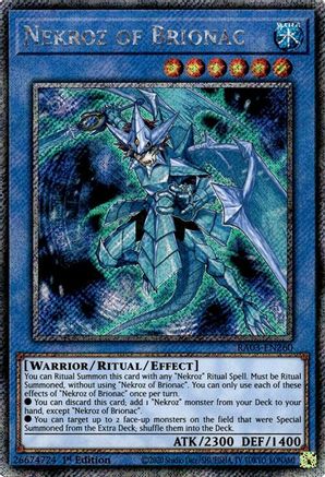 Nekroz of Brionac (Platinum Secret Rare) [RA03-EN260] Platinum Secret Rare - Trinity Hobby