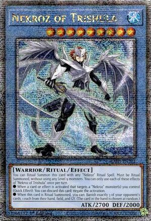 Nekroz of Trishula (Quarter Century Secret Rare) [RA03-EN261] Quarter Century Secret Rare