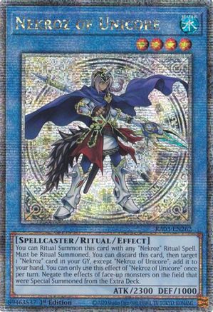 Nekroz of Unicore (Quarter Century Secret Rare) [RA03-EN262] Quarter Century Secret Rare - Trinity Hobby