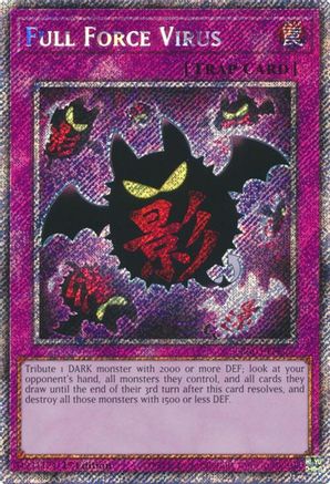 Full Force Virus (Platinum Secret Rare) [RA03-EN267] Platinum Secret Rare - Trinity Hobby
