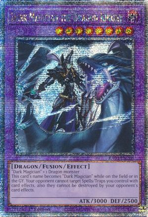 Dark Magician the Dragon Knight (Quarter Century Secret Rare) [RA03-EN268] Quarter Century Secret Rare - Trinity Hobby