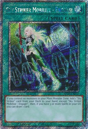 Sky Striker Mobilize - Engage! (Platinum Secret Rare) [RA03-EN269] Platinum Secret Rare - Trinity Hobby