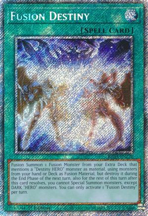 Fusion Destiny (Platinum Secret Rare) [RA03-EN270] Platinum Secret Rare - Trinity Hobby