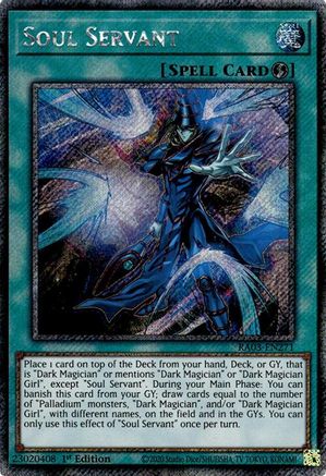 Soul Servant (Platinum Secret Rare) [RA03-EN271] Platinum Secret Rare - Trinity Hobby