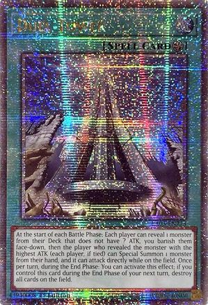 Duel Tower (Quarter Century Secret Rare) [RA03-EN273] Quarter Century Secret Rare - Trinity Hobby