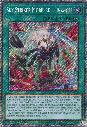 Sky Striker Mobilize - Linkage! (Platinum Secret Rare) [RA03-EN274] Platinum Secret Rare - Trinity Hobby