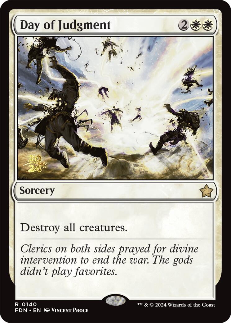 Day of Judgment [Foundations Prerelease Promos] - Trinity Hobby