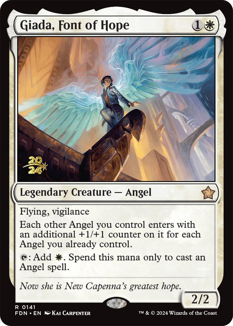 Giada, Font of Hope [Foundations Prerelease Promos] - Trinity Hobby