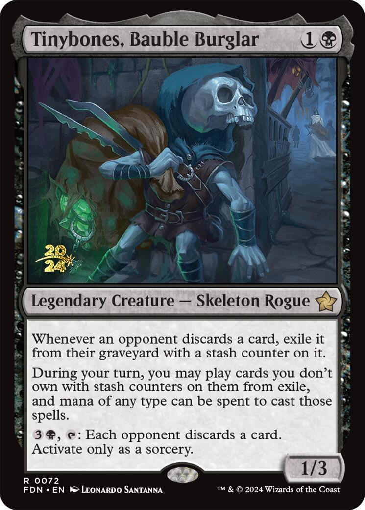 Tinybones, Bauble Burglar [Foundations Prerelease Promos] - Trinity Hobby