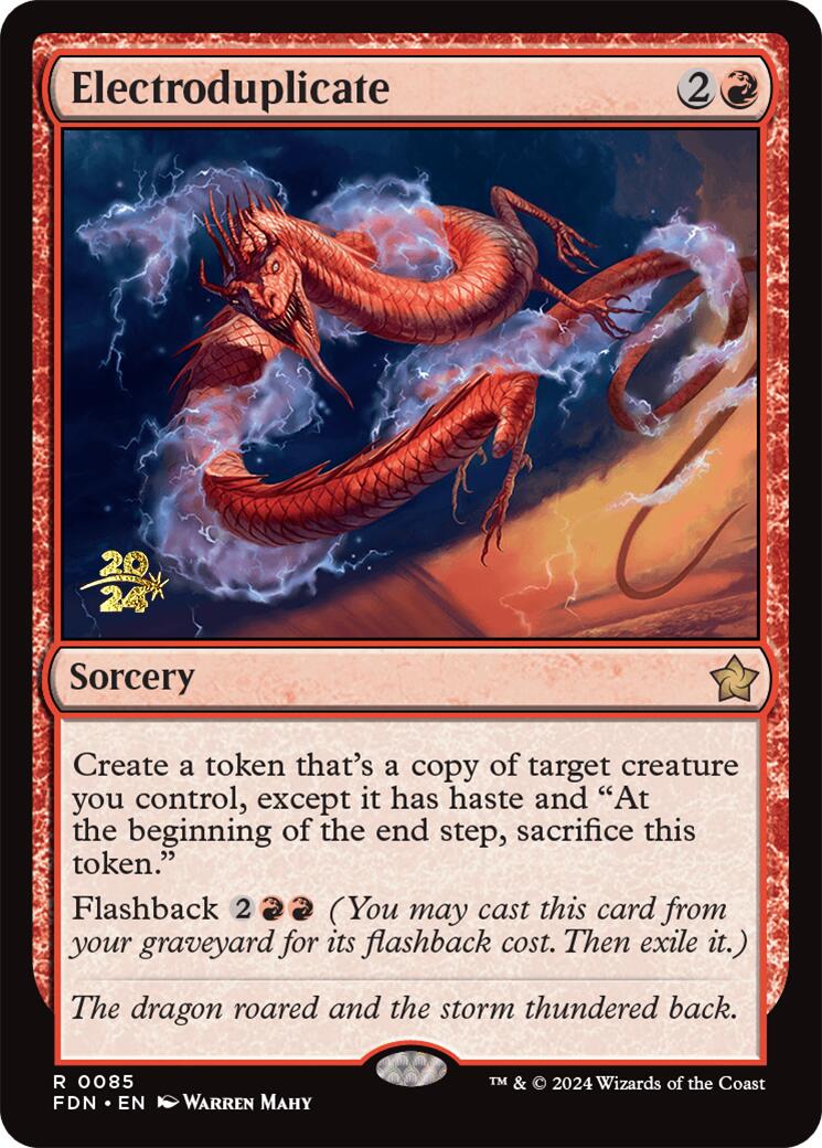 Electroduplicate [Foundations Prerelease Promos] - Trinity Hobby