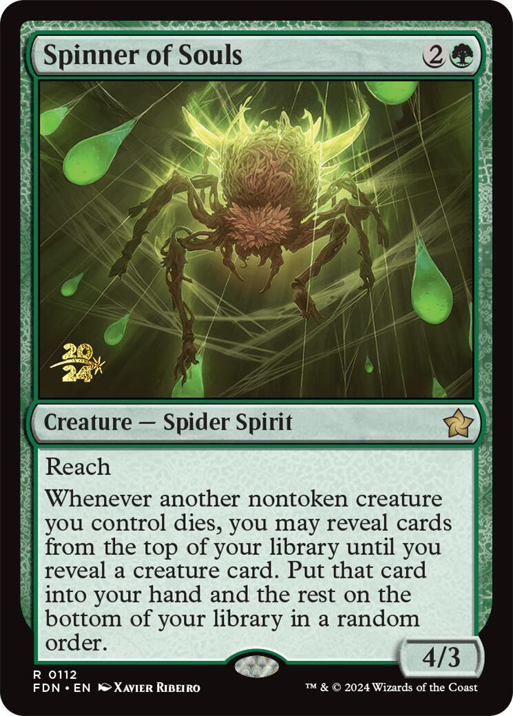 Spinner of Souls [Foundations Prerelease Promos] - Trinity Hobby