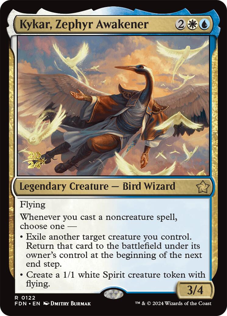 Kykar, Zephyr Awakener [Foundations Prerelease Promos] - Trinity Hobby