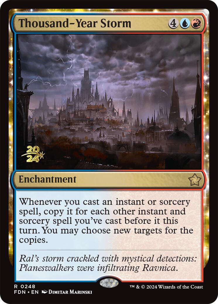 Thousand-Year Storm [Foundations Prerelease Promos] - Trinity Hobby