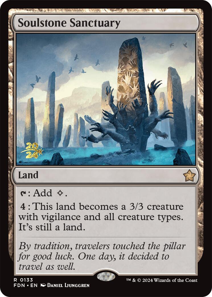 Soulstone Sanctuary [Foundations Prerelease Promos] - Trinity Hobby