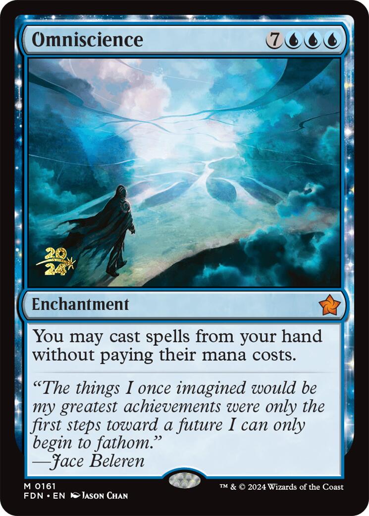 Omniscience [Foundations Prerelease Promos] - Trinity Hobby