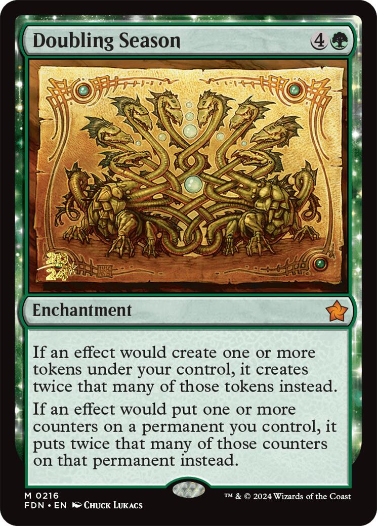 Doubling Season [Foundations Prerelease Promos] - Trinity Hobby