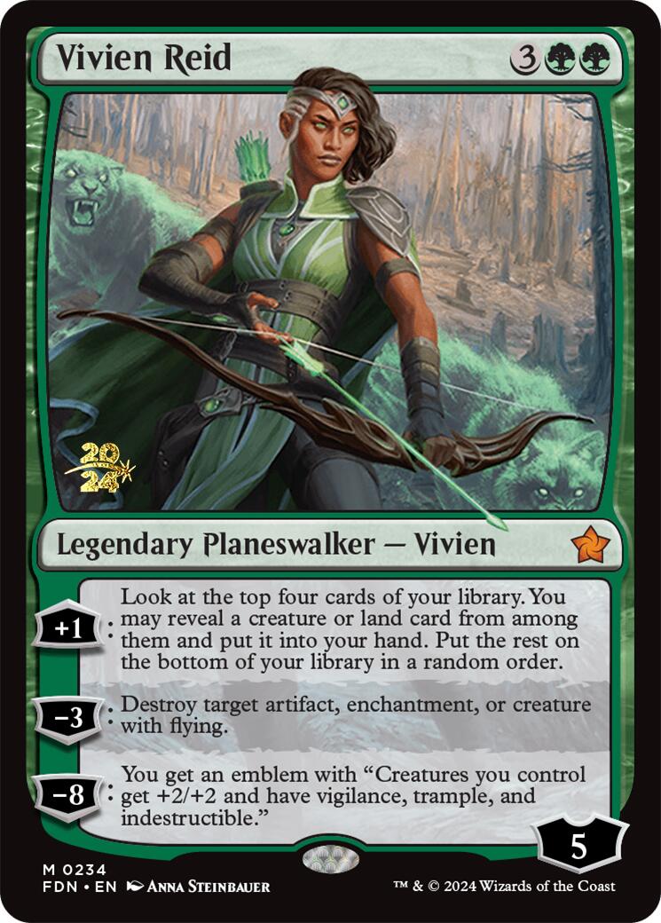 Vivien Reid [Foundations Prerelease Promos] - Trinity Hobby