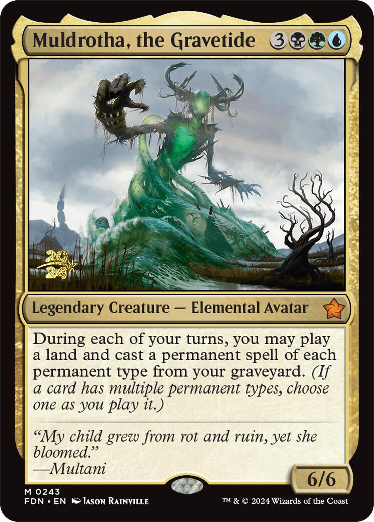 Muldrotha, the Gravetide [Foundations Prerelease Promos] - Trinity Hobby