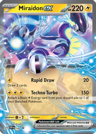 Miraidon ex (143) [Scarlet & Violet: Black Star Promos] - Trinity Hobby