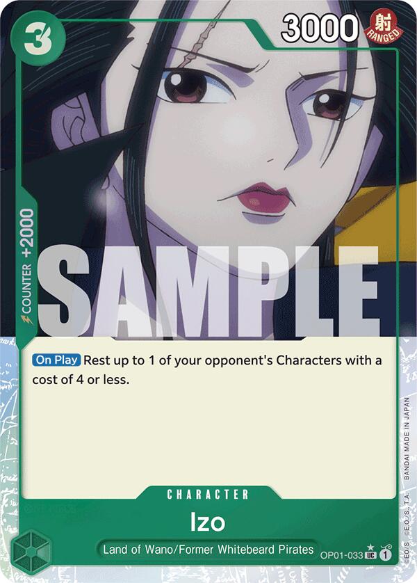 Izo (OP01-033) (Full Art) (OP01-033) - [Premium Booster -The Best-] Foil - Trinity Hobby